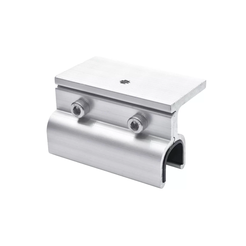 BASE DE ALUMINIO 700 - 2N APLICACION EN TEJAS METALICAS CON RANURA TIPO SANDWICH