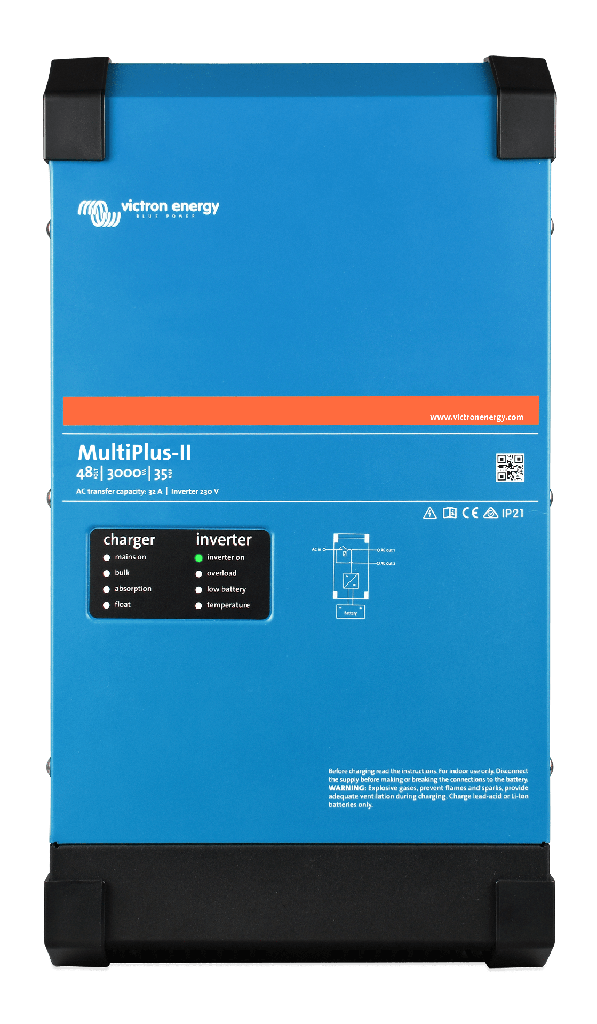 INVERSOR OFF GRID VICTRON ENERGY | MULTIPLUS II 48V/5000W 230VAC