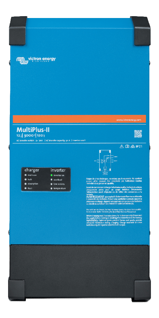 INVERSOR OFF GRID VICTRON ENERGY | MULTIPLUS 48V/3000W 230VAC