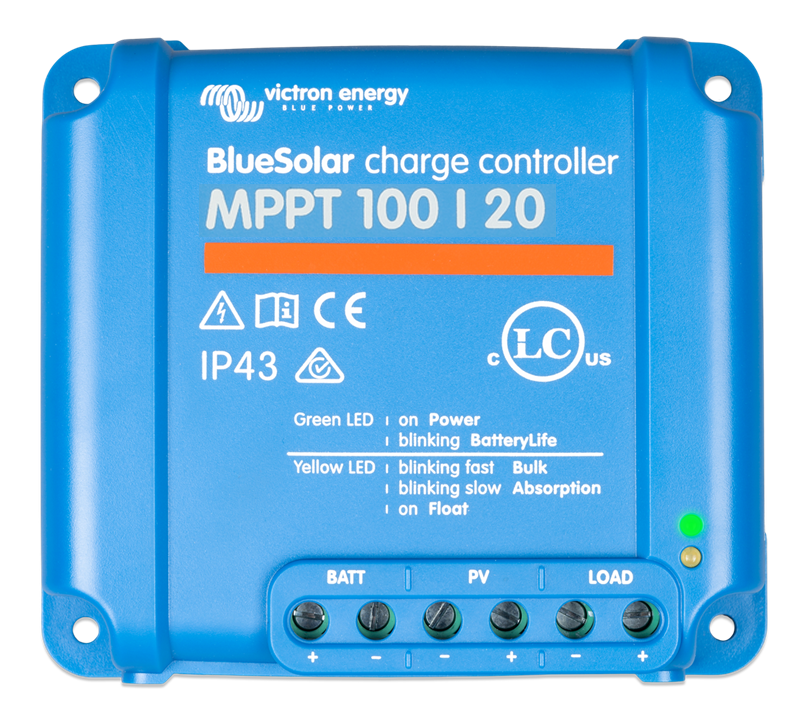 CONTROLADOR VICTRON ENERGY | BLUESOLAR MPPT 100/20